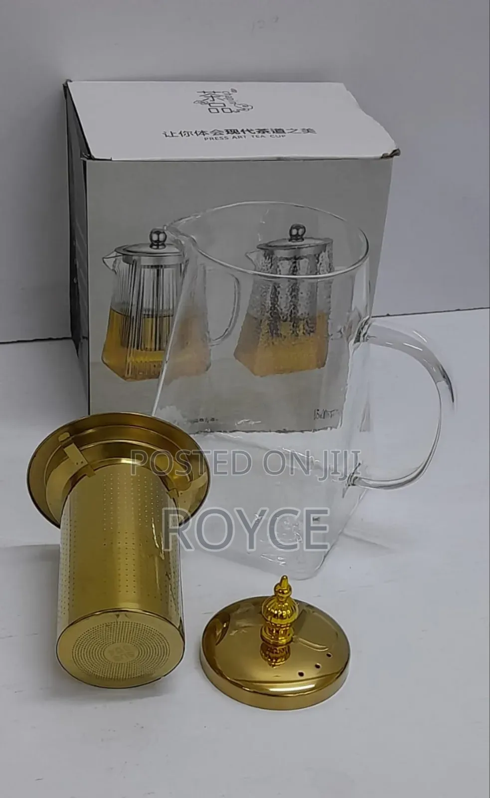 Borosilicate Glass Teapot With Infuser