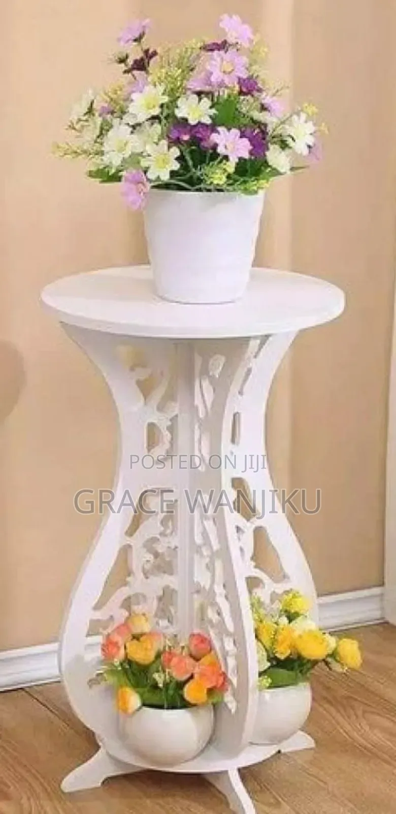 Quartered Decor/Coffee/ Flower Table