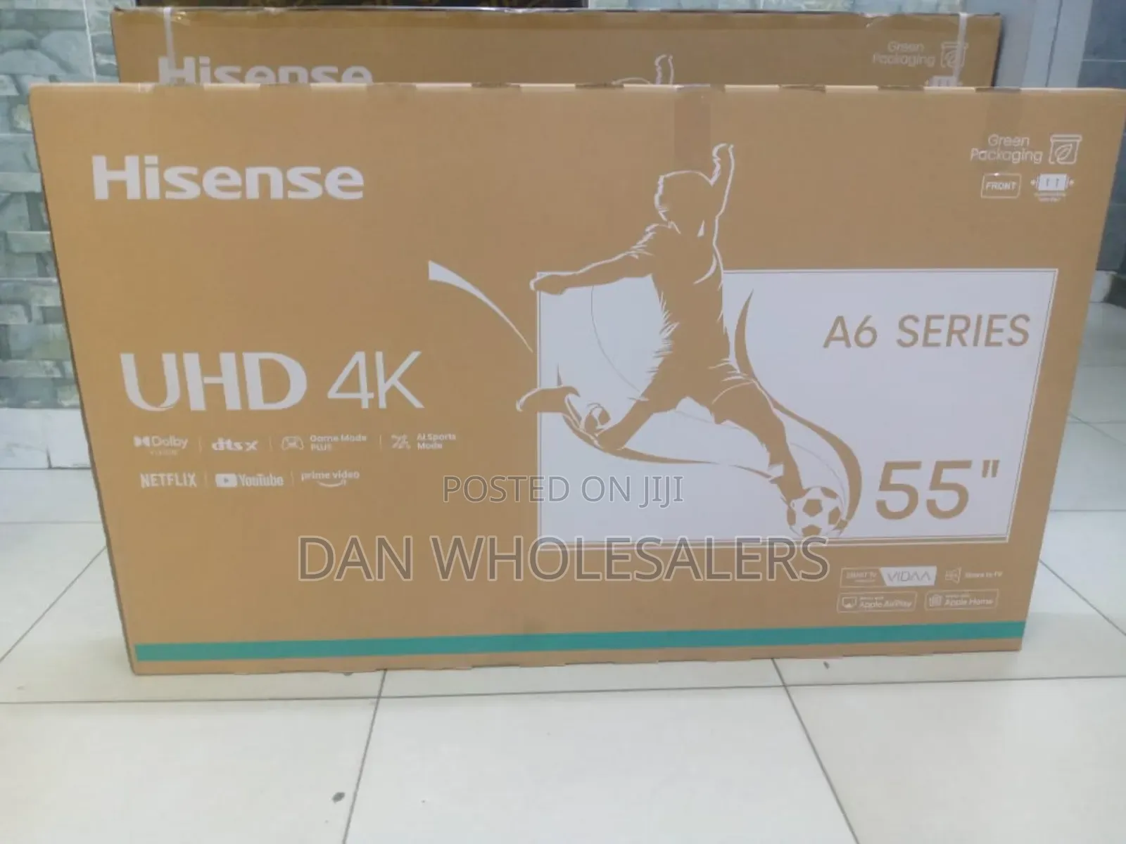 Hisense A6 Series Smart Tv – 55” Uhd With Voice Control