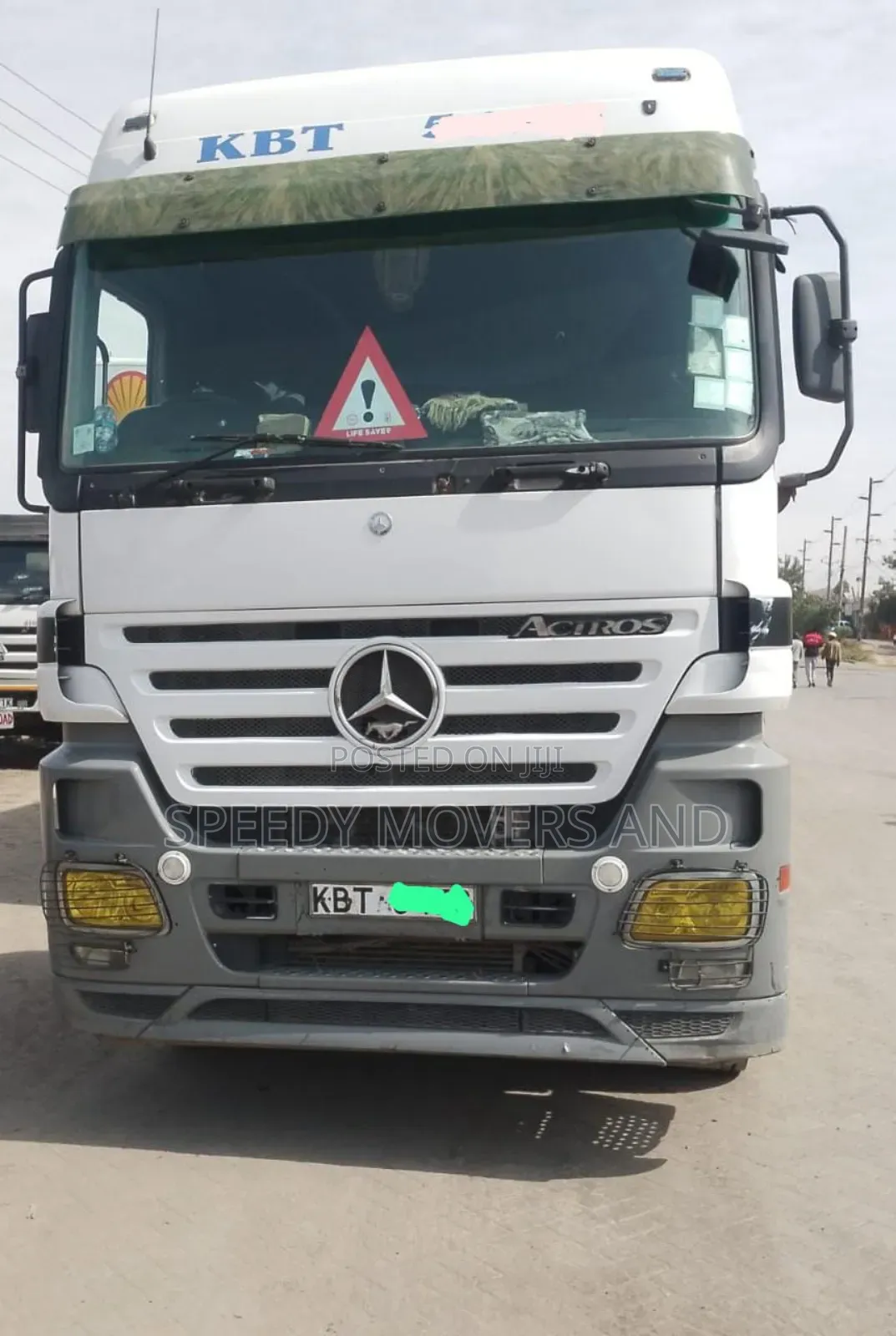 Trailer for Goods and Cargo Transport Accessible