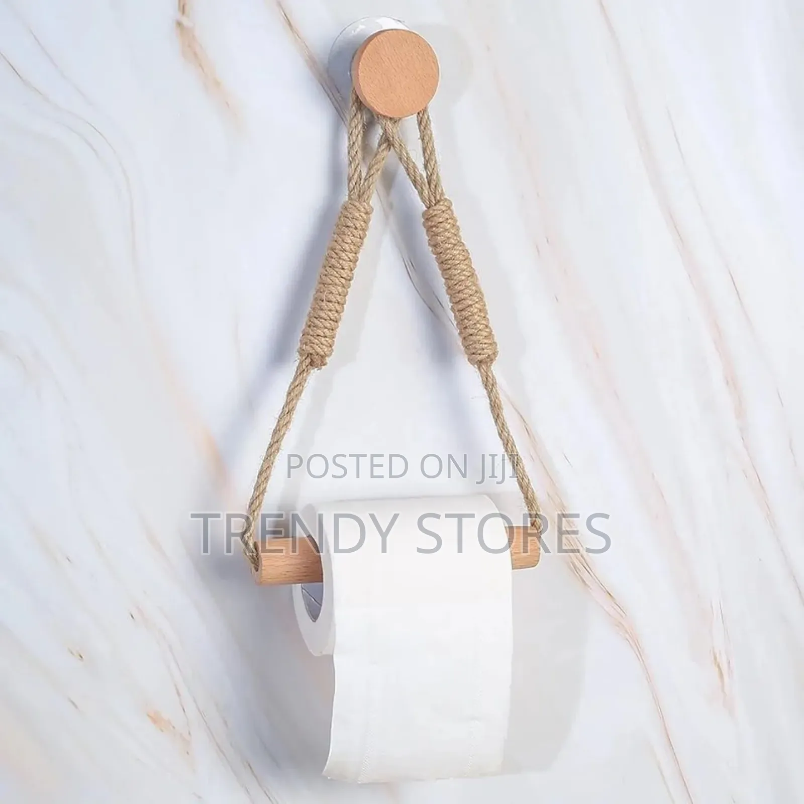 Bamboo Paper Towel Holder