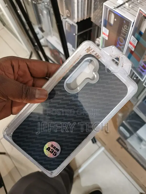 Carbon Case for Samsung Galaxy A35 - Black