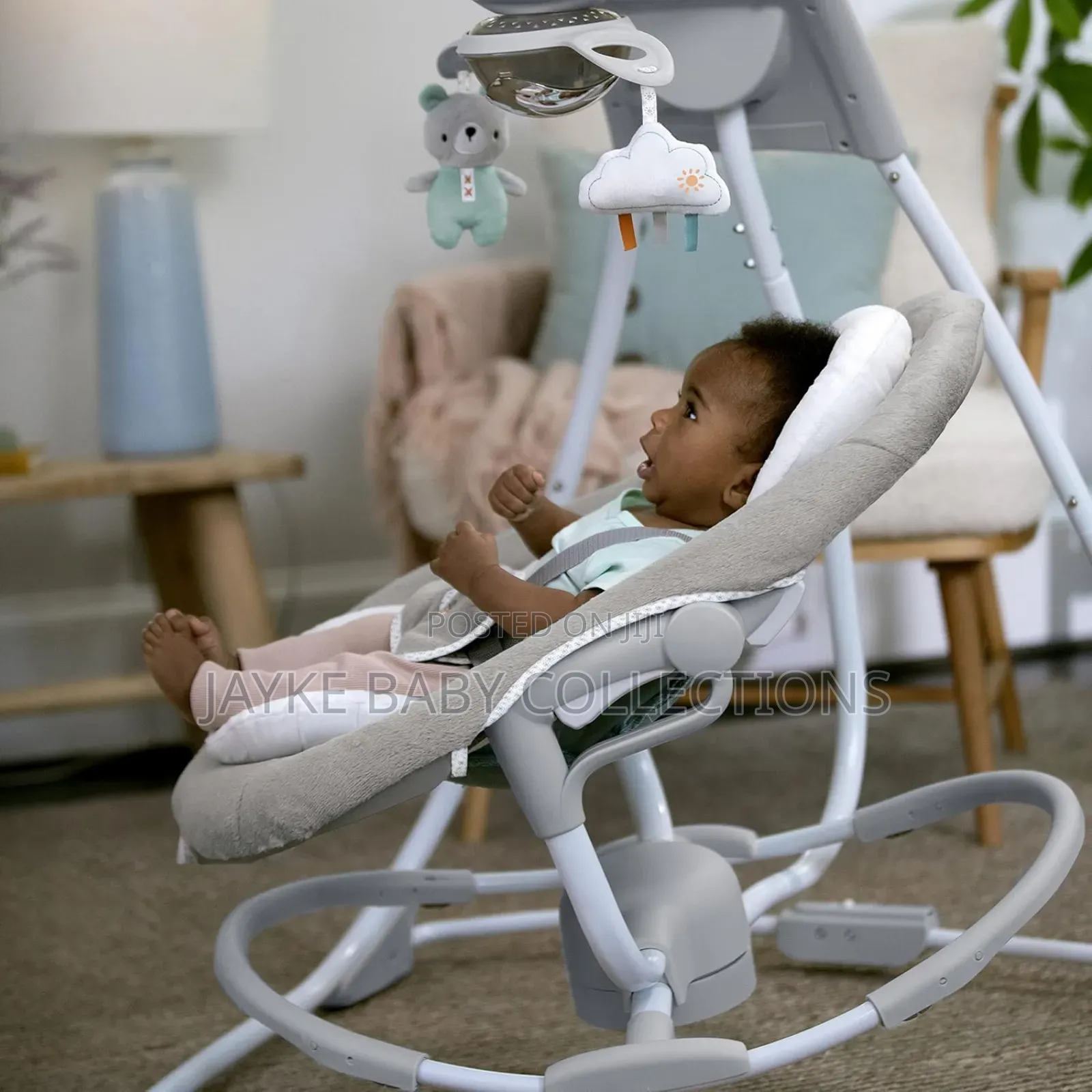 Ingenuity Inlighten Soothing Swing Rocker – 2-In1