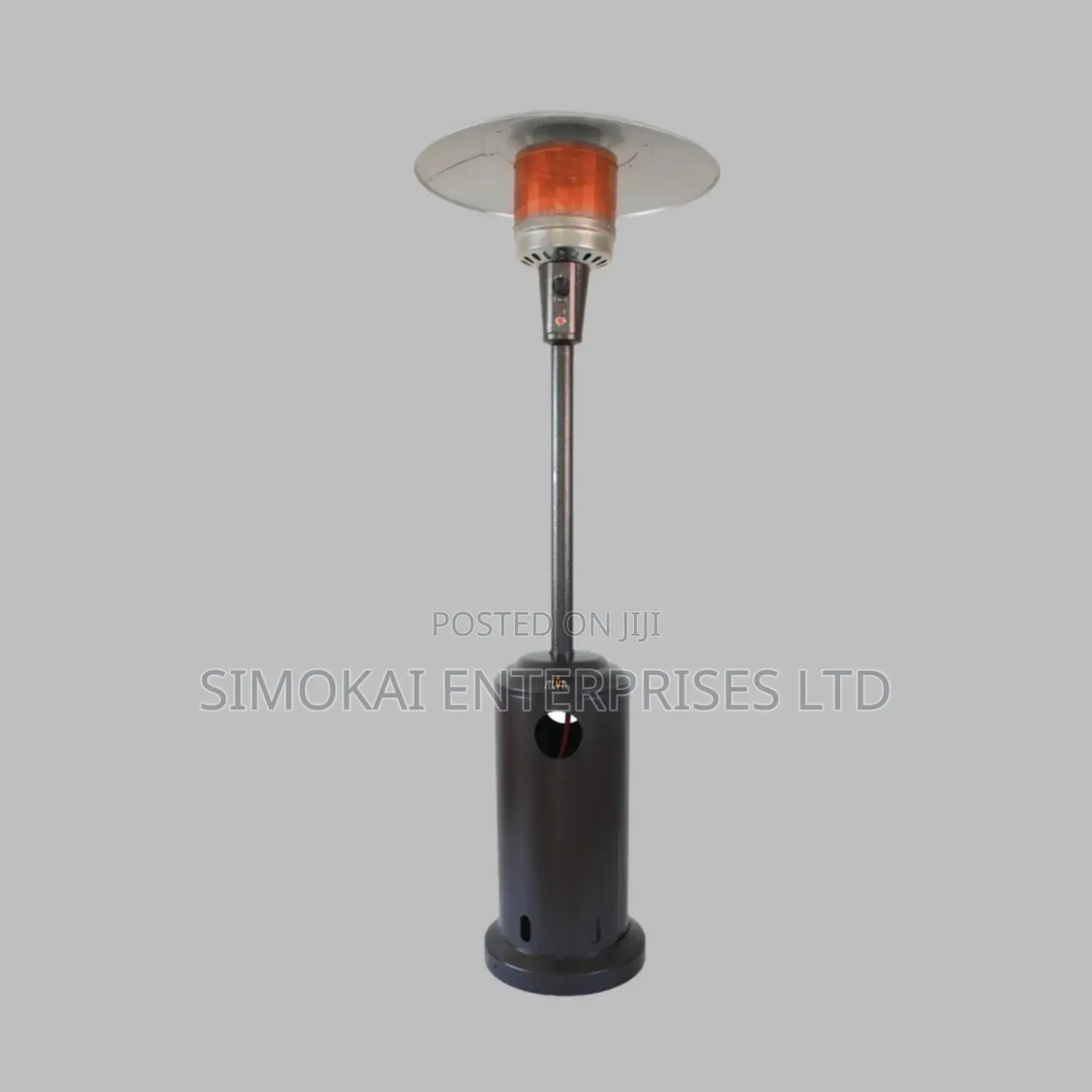 Gas Patio Heater - Bronze Hammertone Cabinet Alva