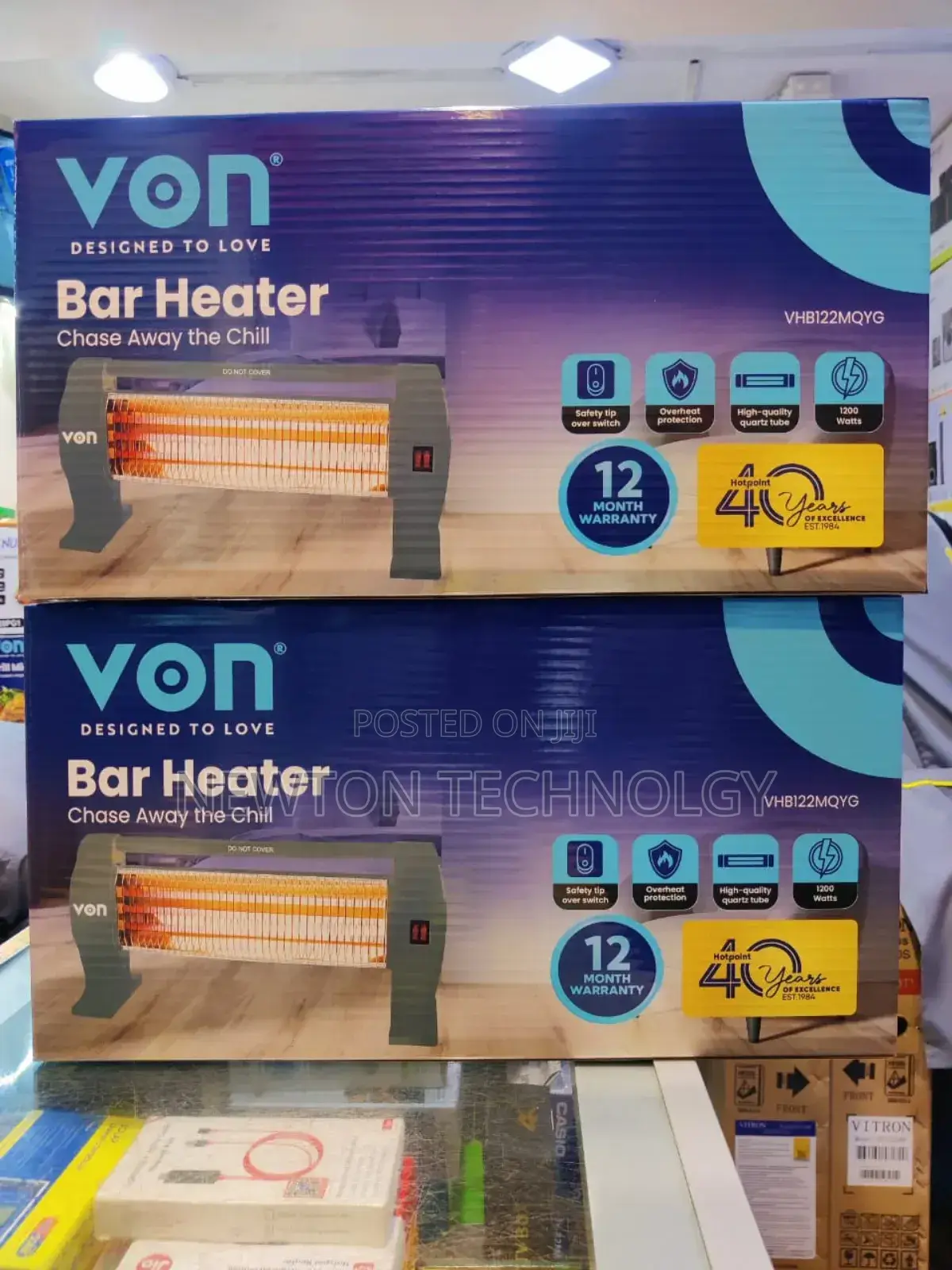 *Von Bar Heater 1200w