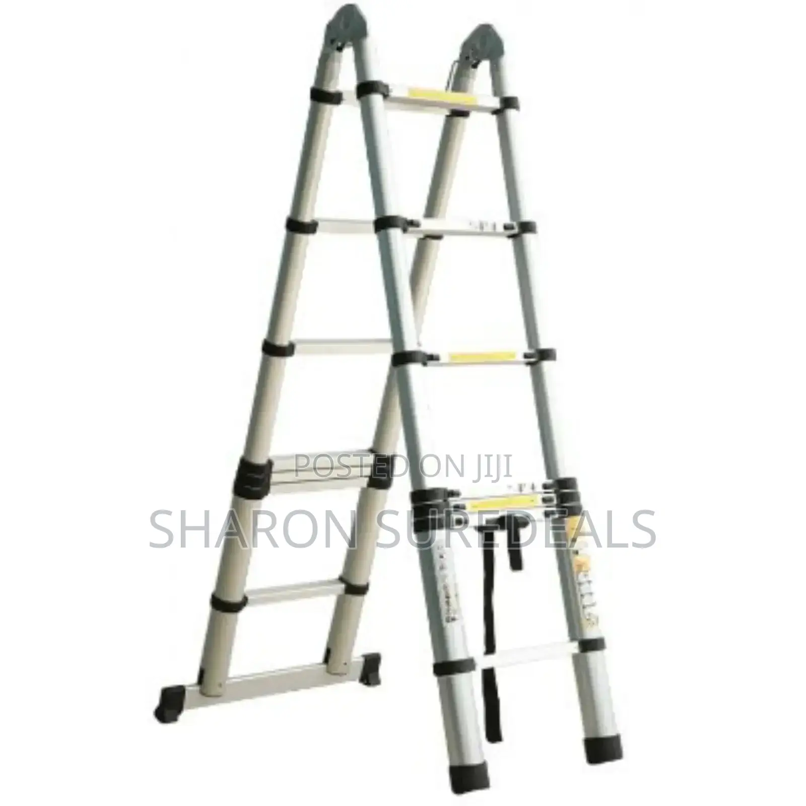 Durable Aluminium Ladder/ Telescopic Dual Ladder 1.9+1.9m
