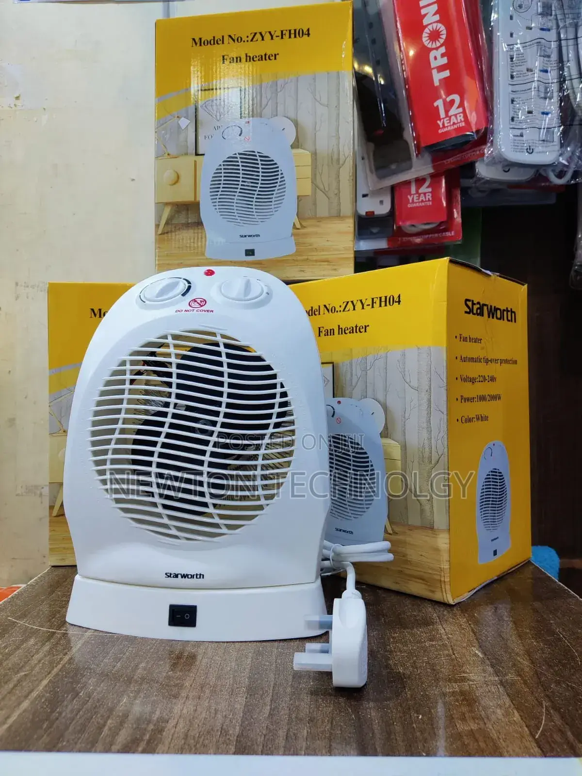 *Starworth Fan Heater*- Oscillating *(Cooling Heating)*