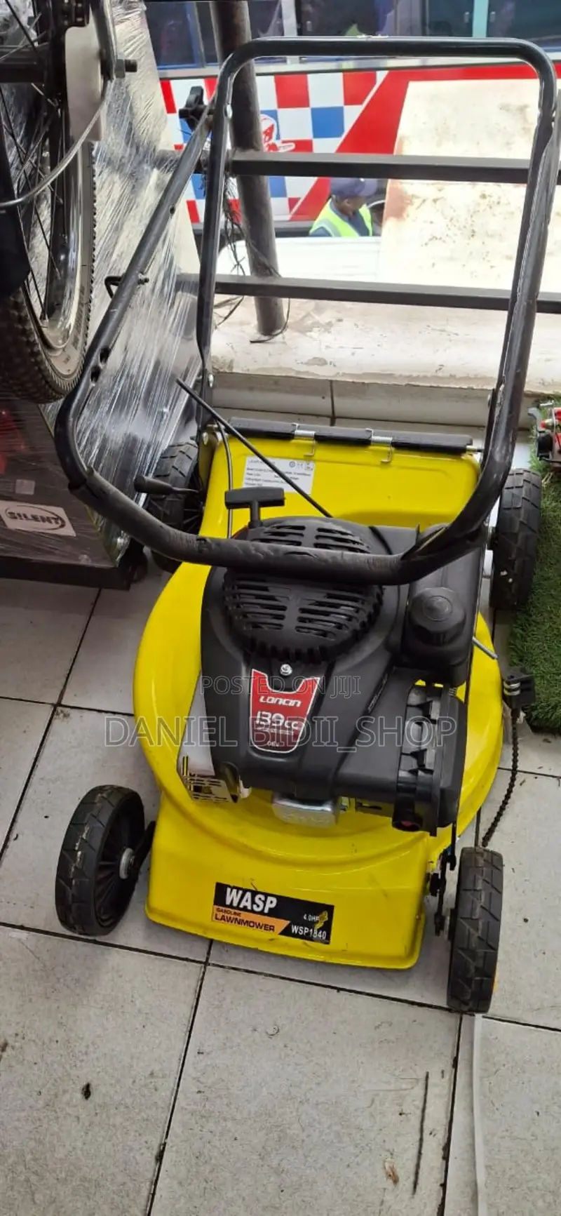 Partial Used Petrol Lawn Mower 4hp 139cc
