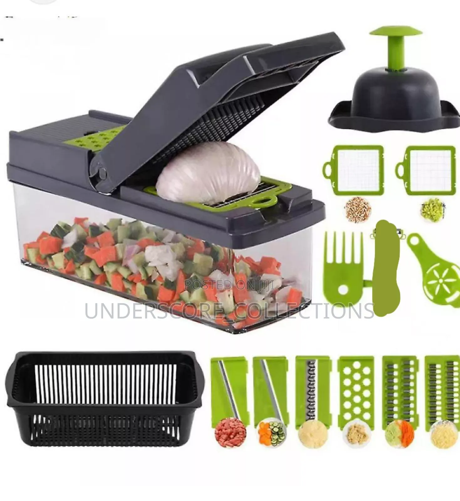 Multifunctional Vegetable Chopper French Fries Cutter