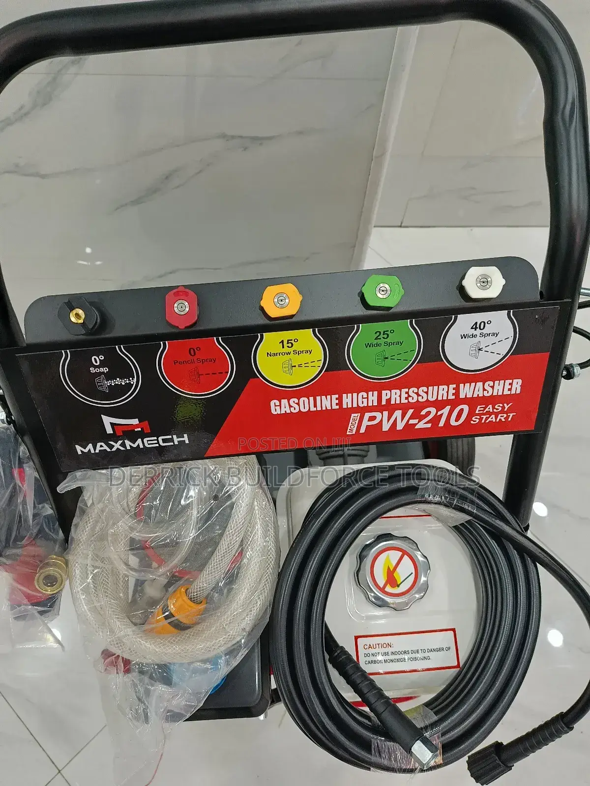 Maxmech 300psi 7.0hp Gasoline High Pressure Washer Quality