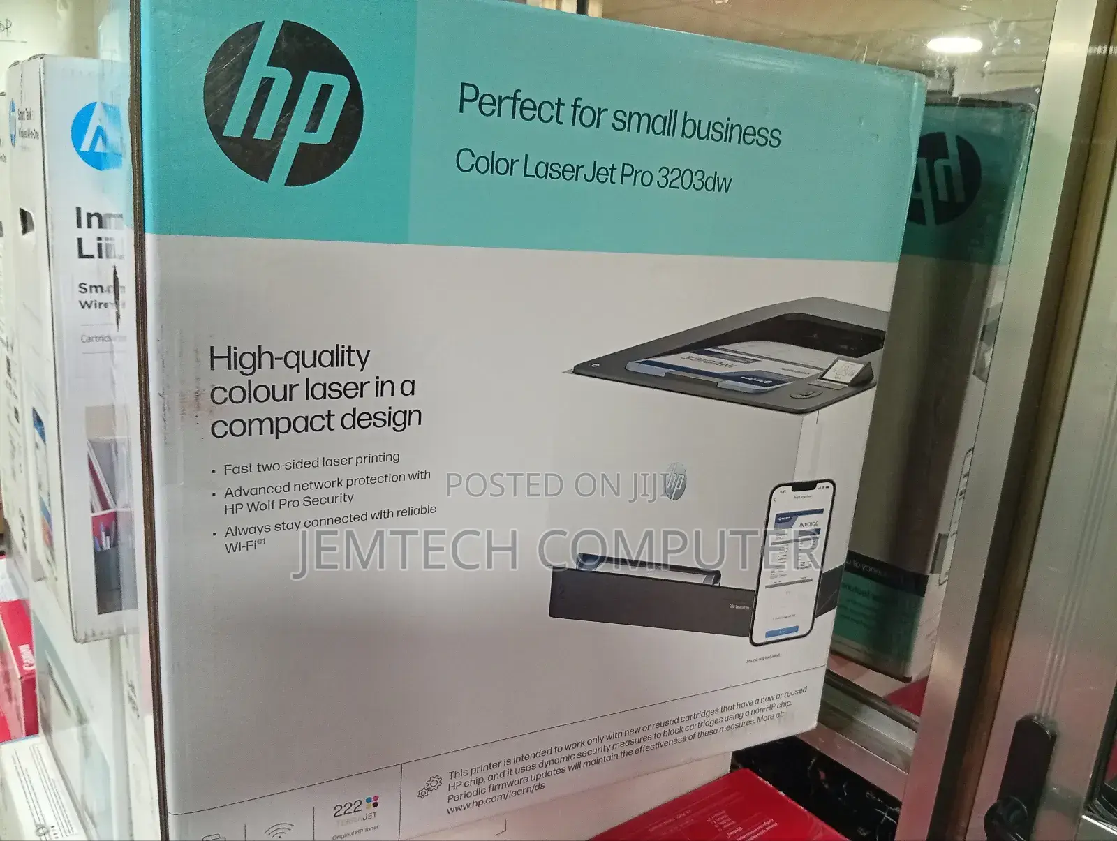 Hp Laserjet Pro 3203dw Color Printer