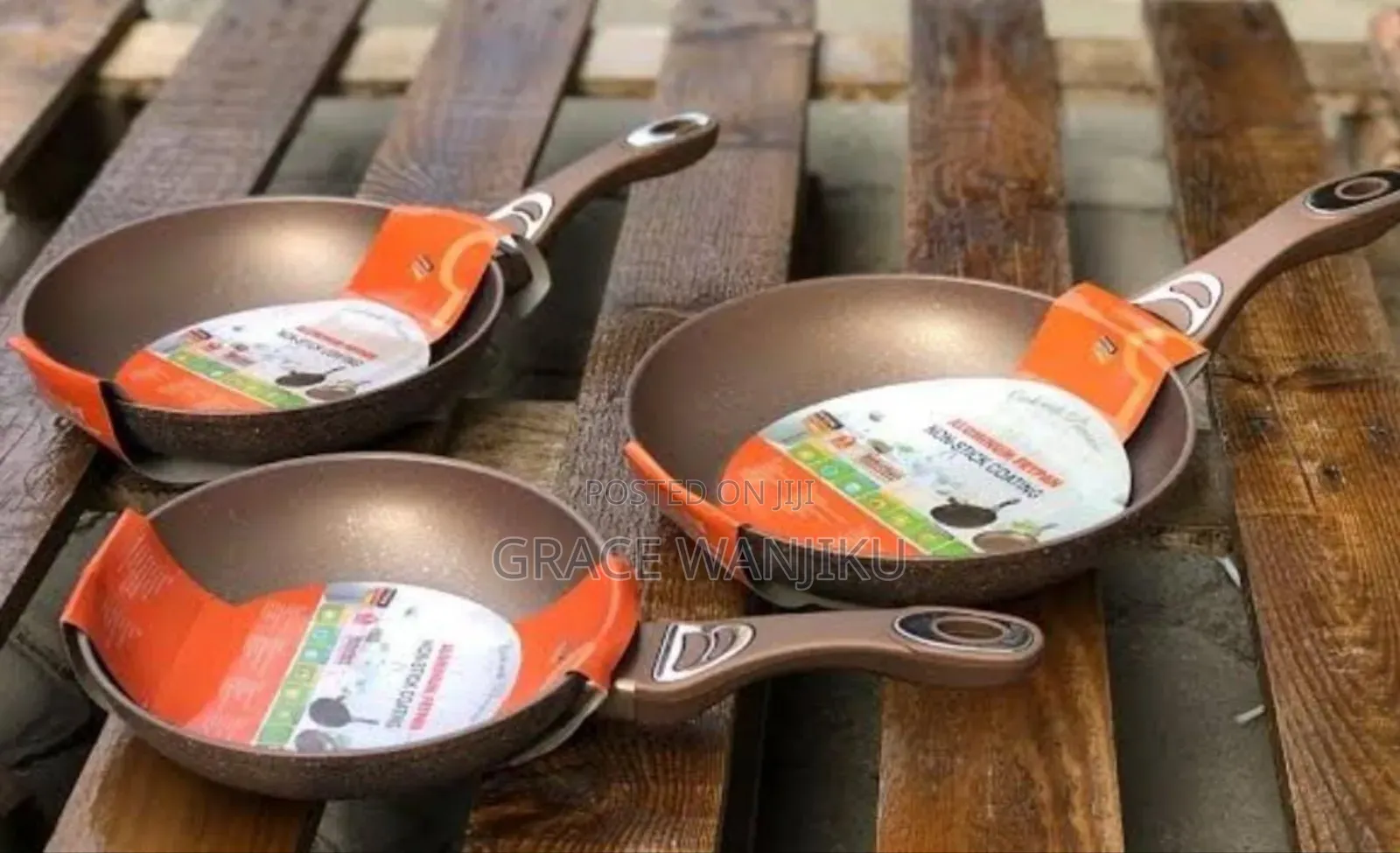 Nonstick Granite Shallow Fry Pans