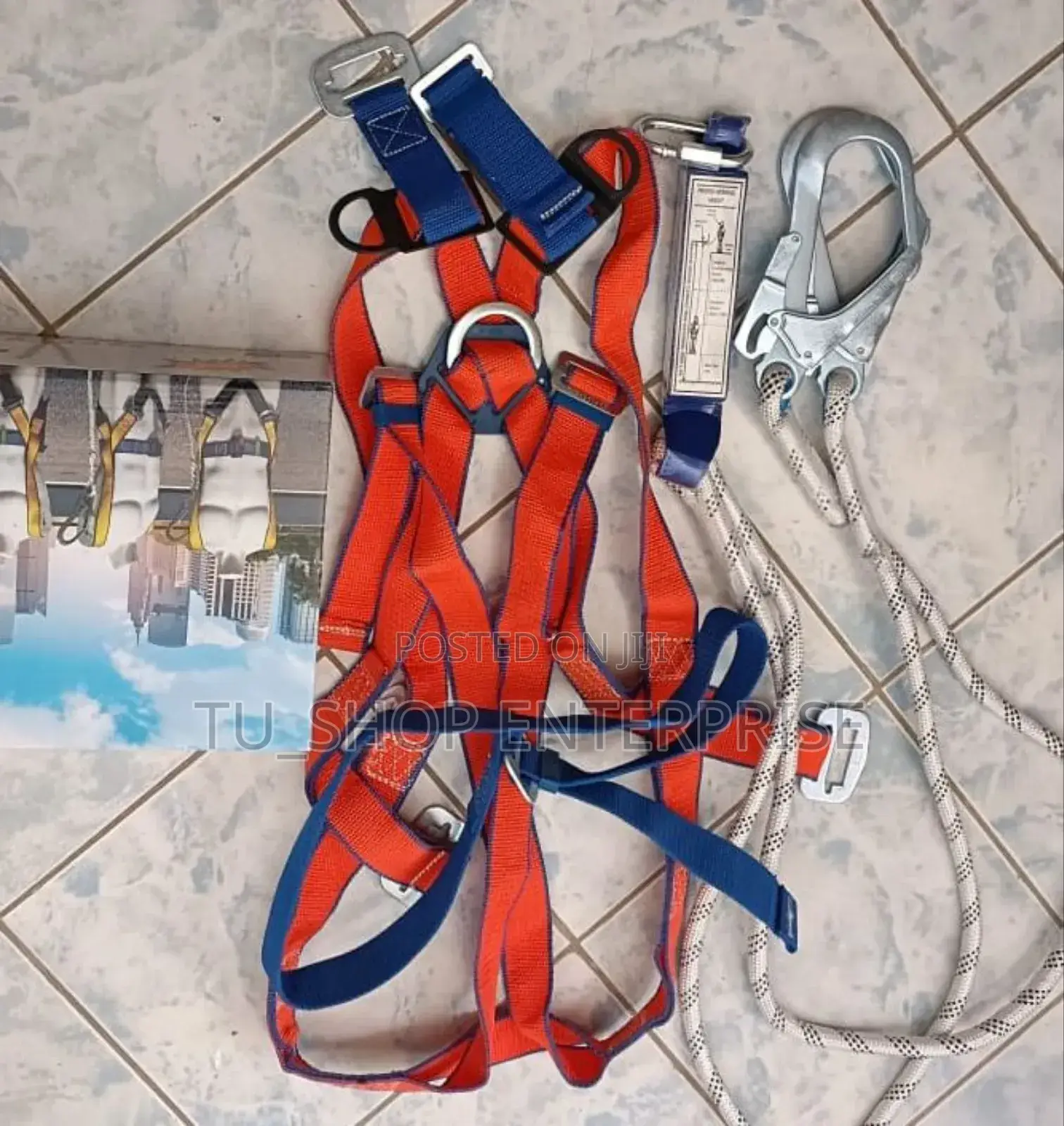 Fullbody Harness With Back Support