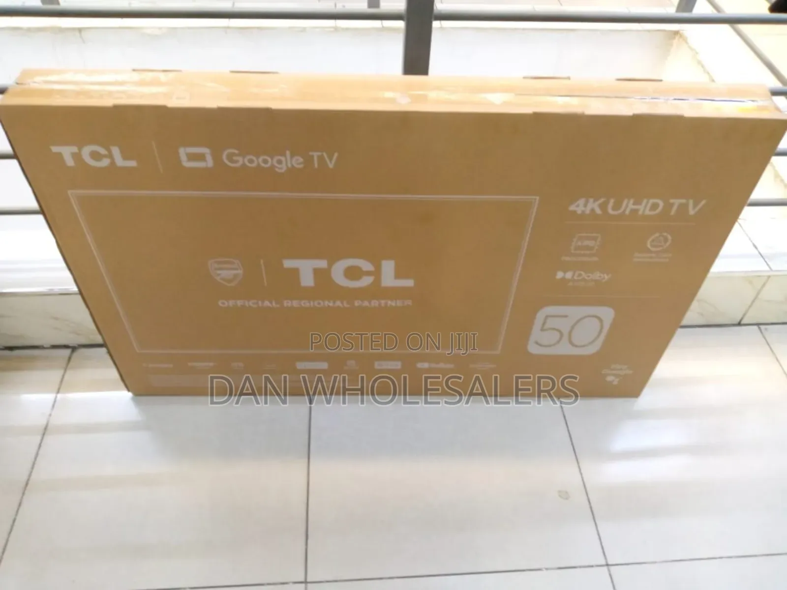TCL Uhd 50" Tv With Voice Control