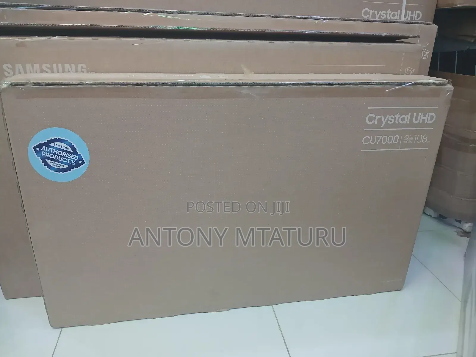 Samsung Cu7000 43 Inches Crystal Uhd Smart Tv