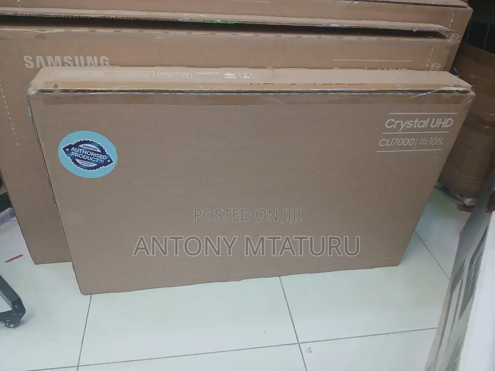 Samsung Cu7000 43 Inches Crystal Uhd Smart Tv