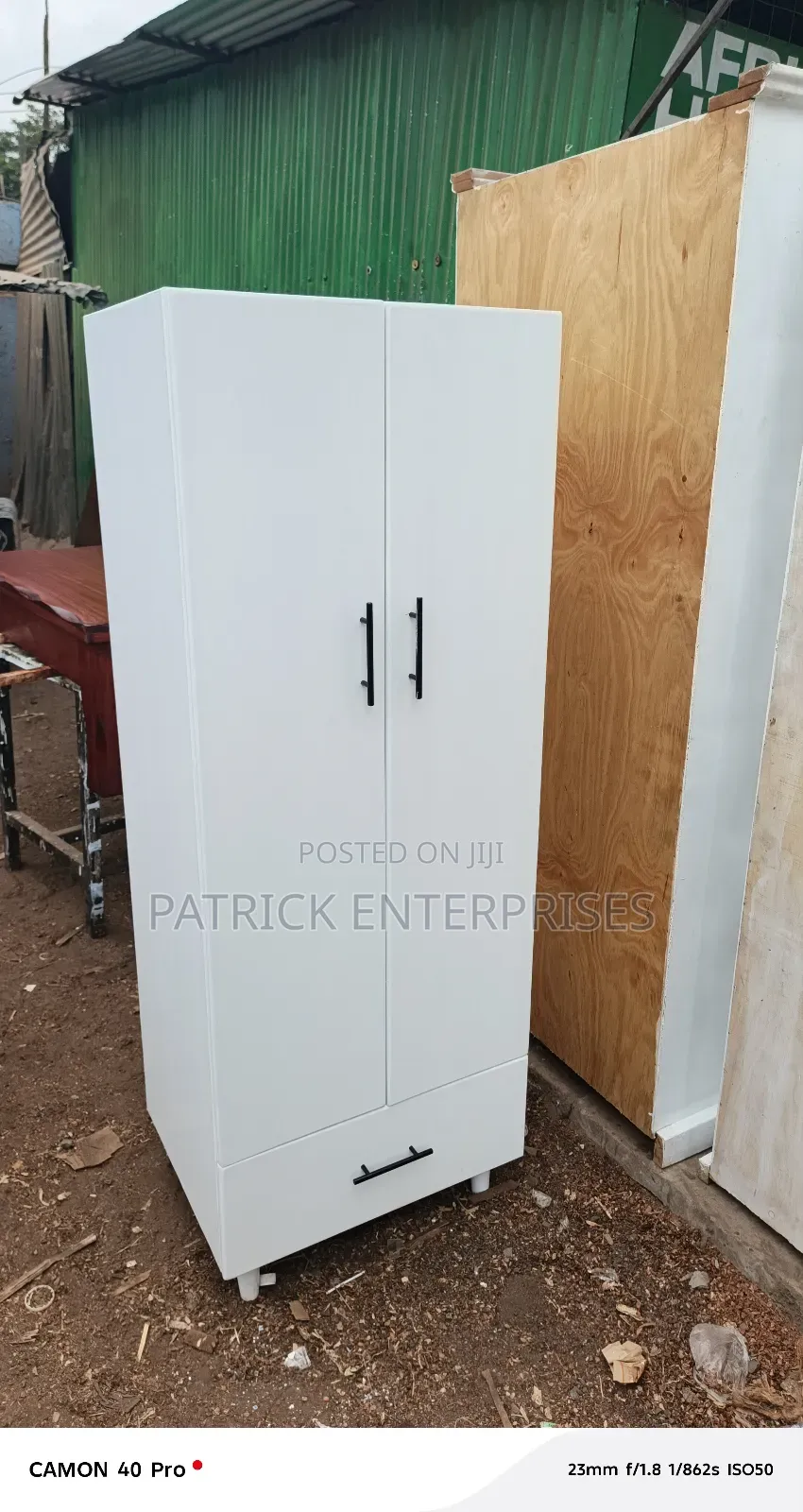 Modern Wooden Baby Wardrobe