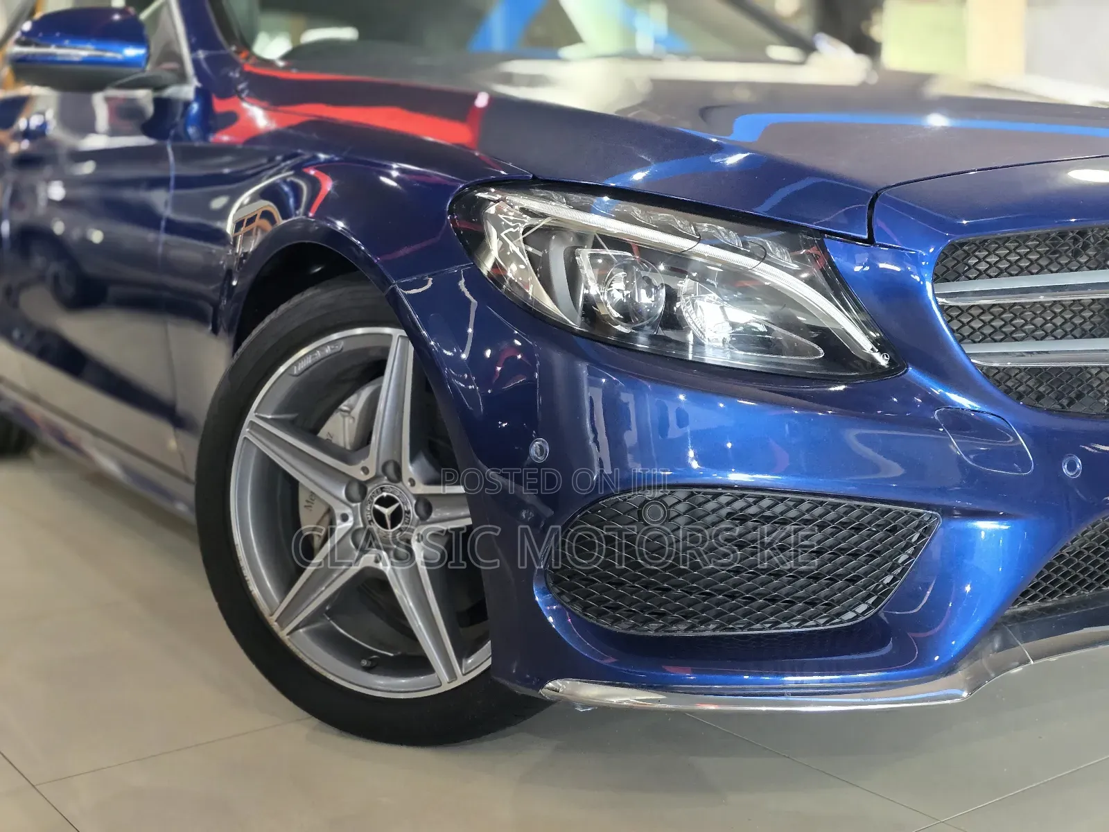 Mercedes-Benz C180 2019 Blue