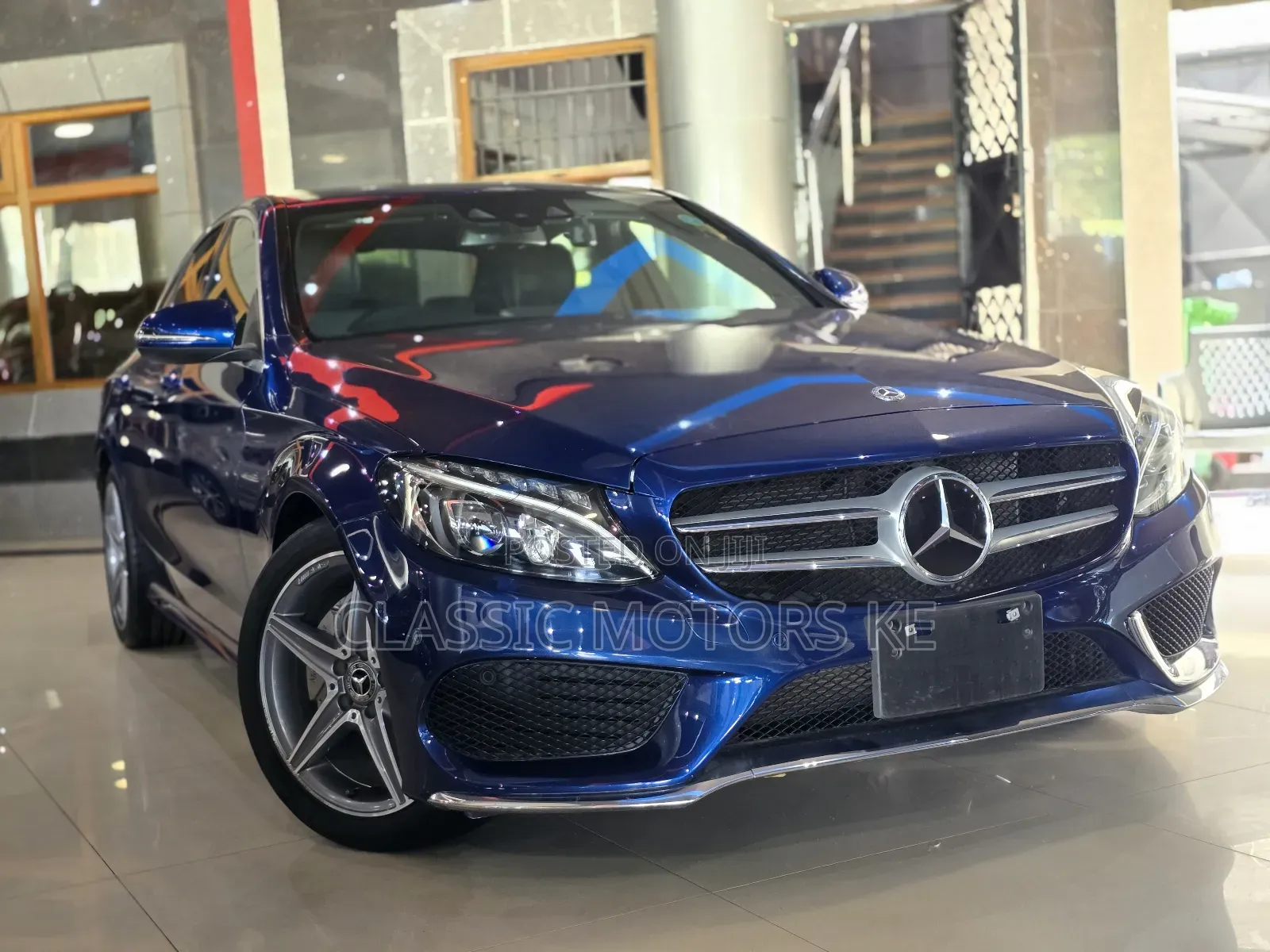 Mercedes-Benz C180 2019 Blue