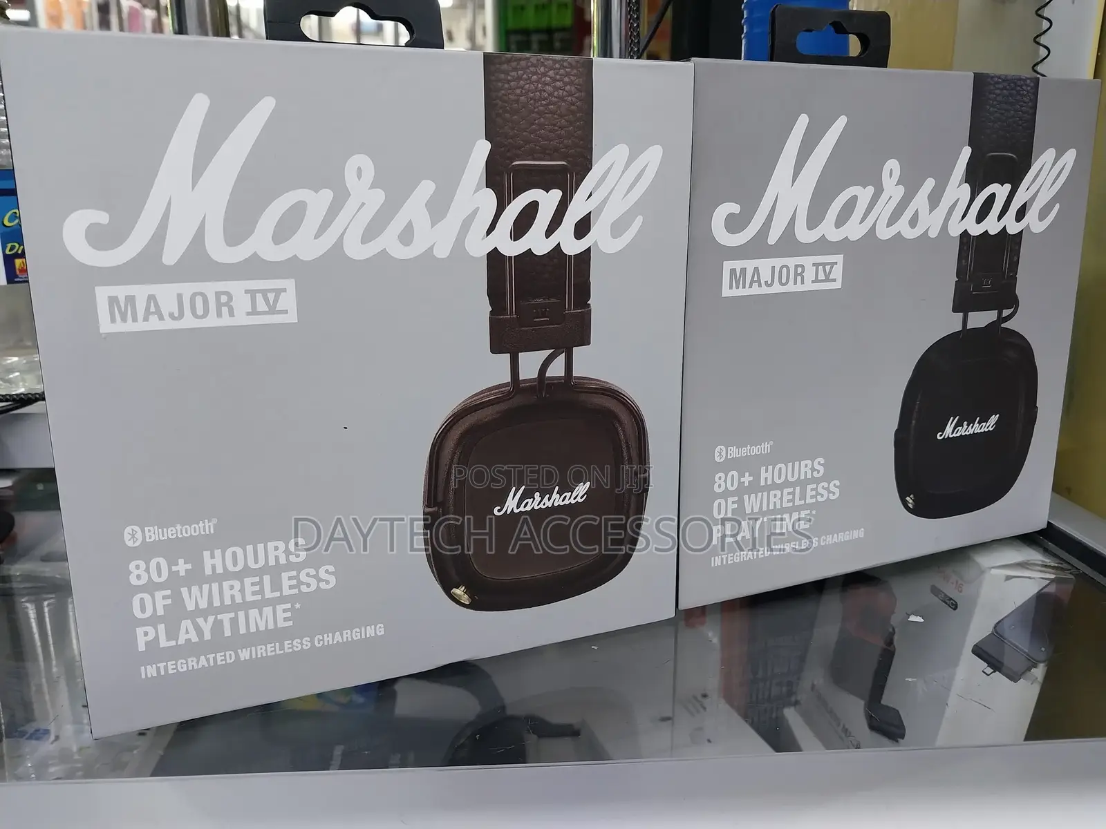 Marshall Major Iv Wireless on-Ear Headset - Black