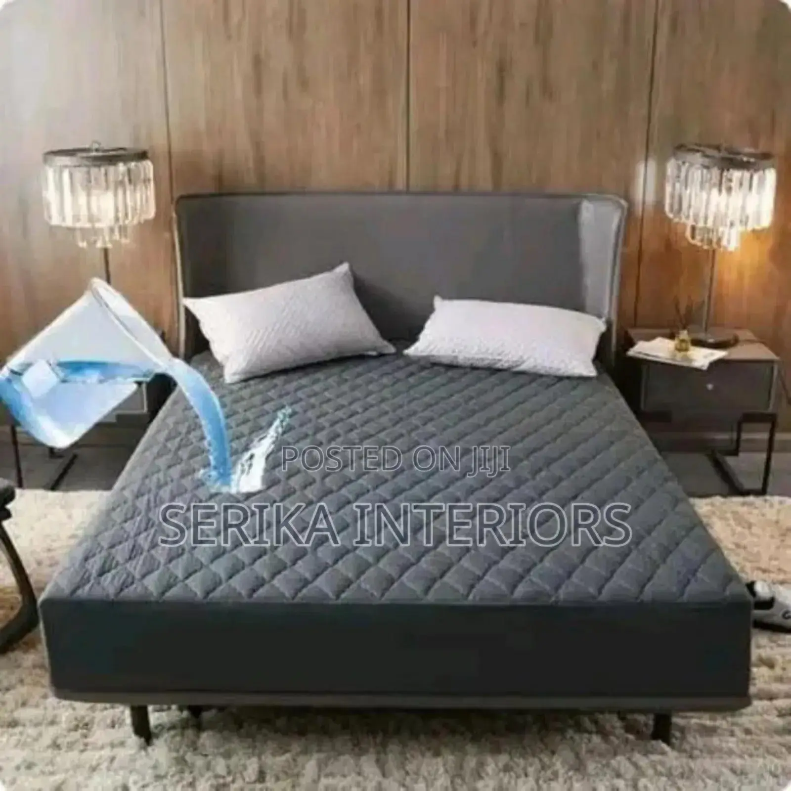 Dark Grey Mattress Protector Mattress Protector