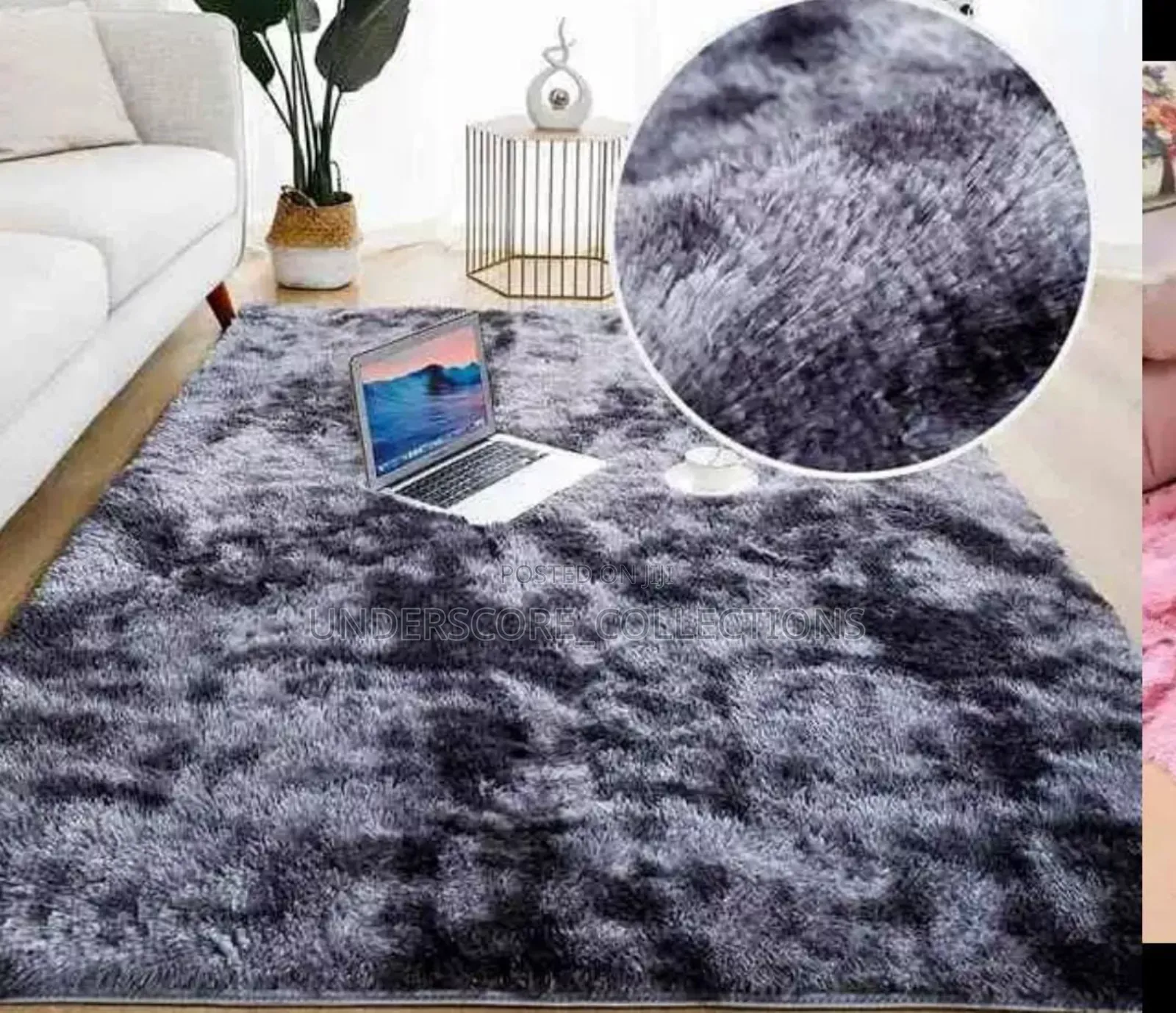 *5×8 Fluffy Nonslip Carpets Floor Mats