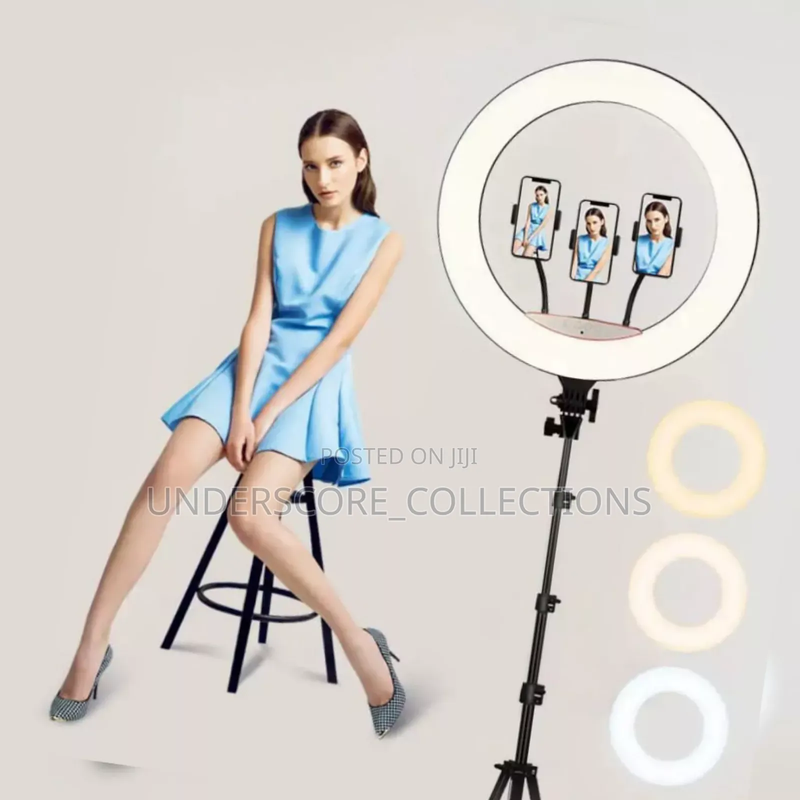 45cms 18inchres 3 Modes Ring Light With Stand