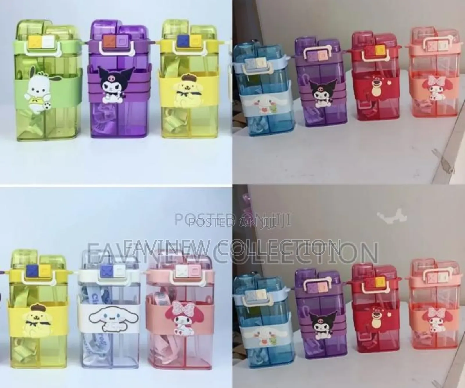 520ml Partitioned Disney Children's Double Drinking Bottle
