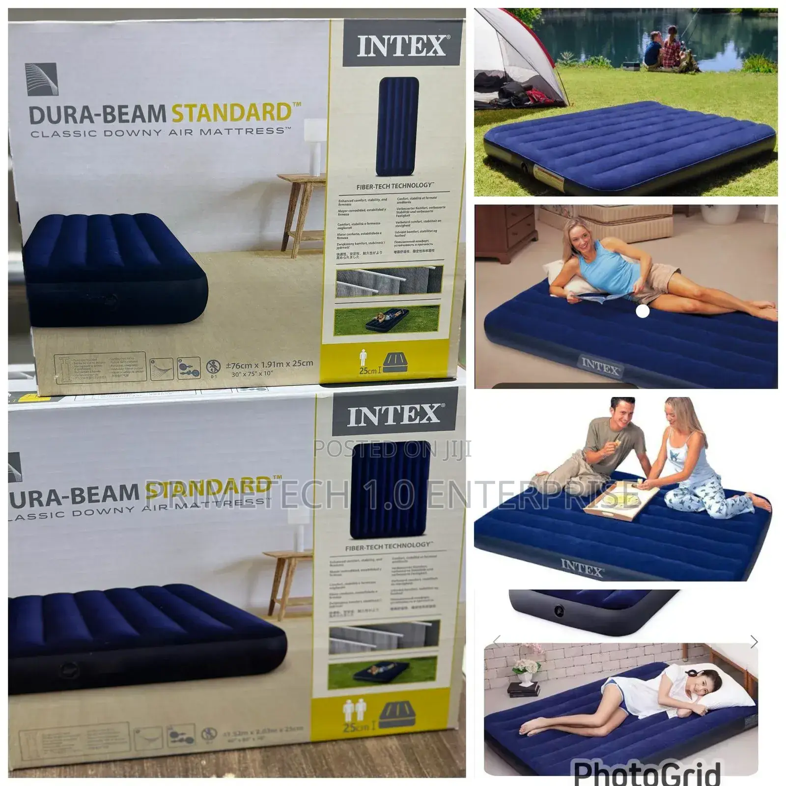 5x6 Intex Inflatable Matress With Electric Pump