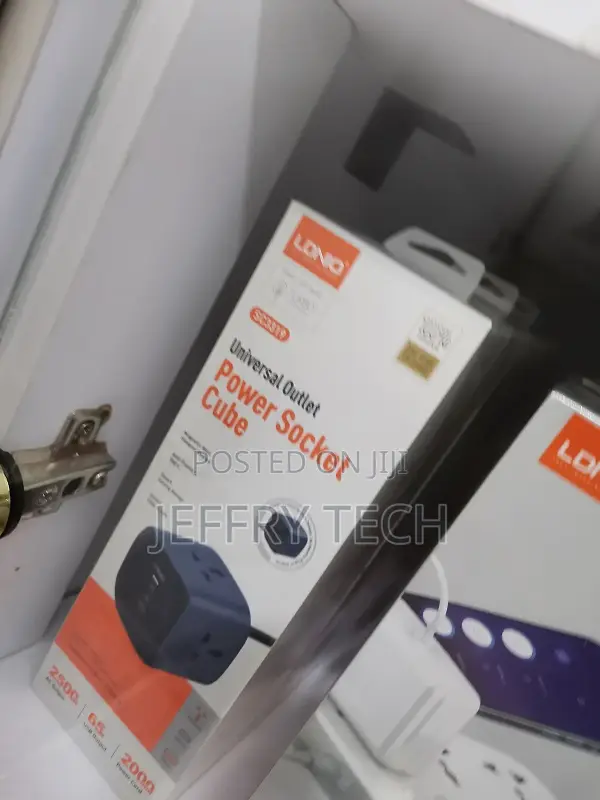 Ldnio Sc3319 6-in-1 65w Power Socket Cube Fast Universal