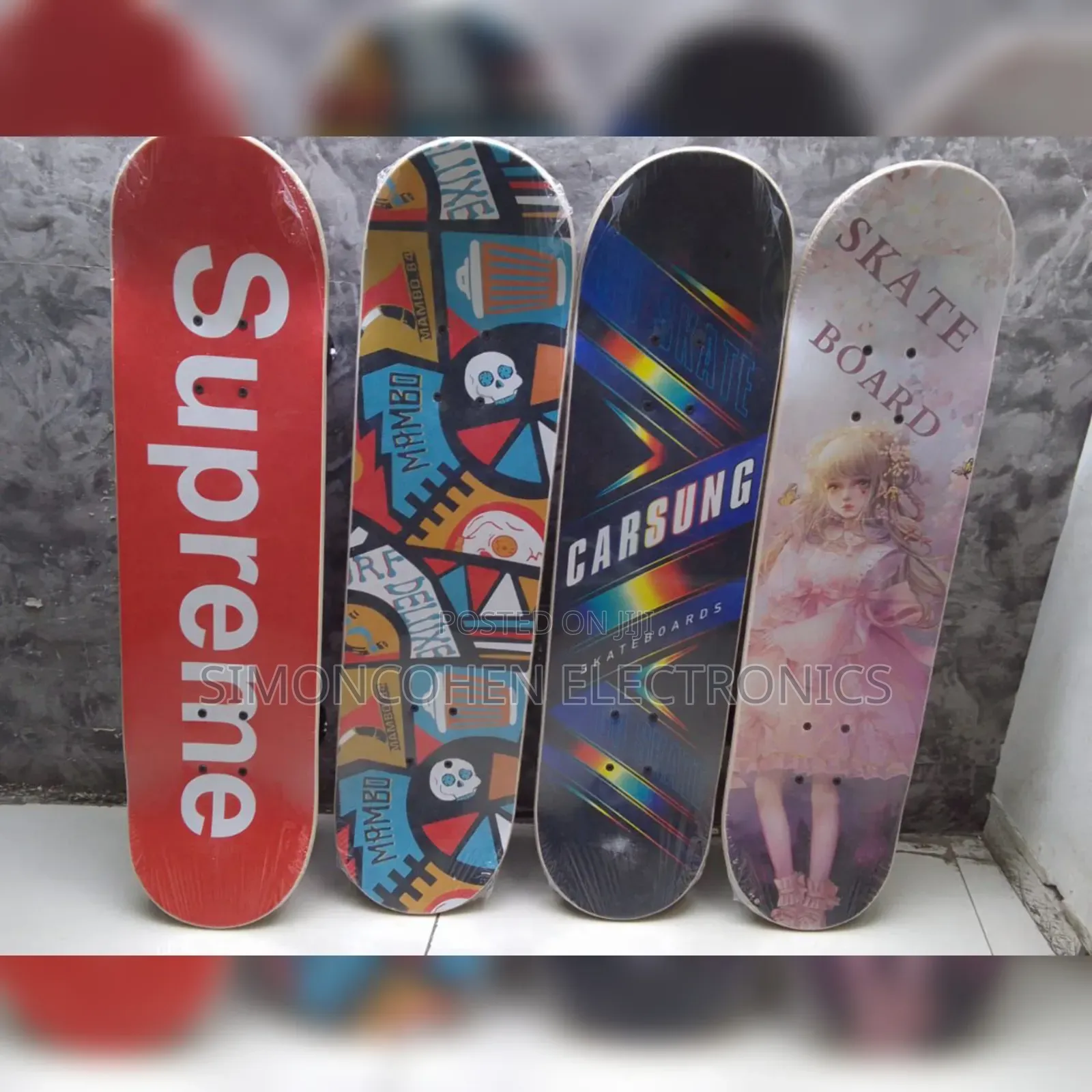 Graphic Long Skate Board