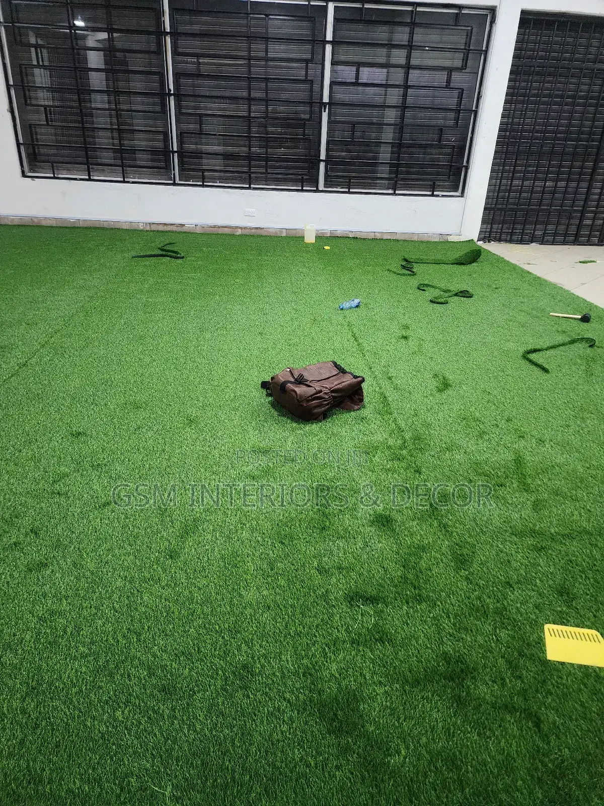 Wall to Wall Grass Carpets for Showrooms