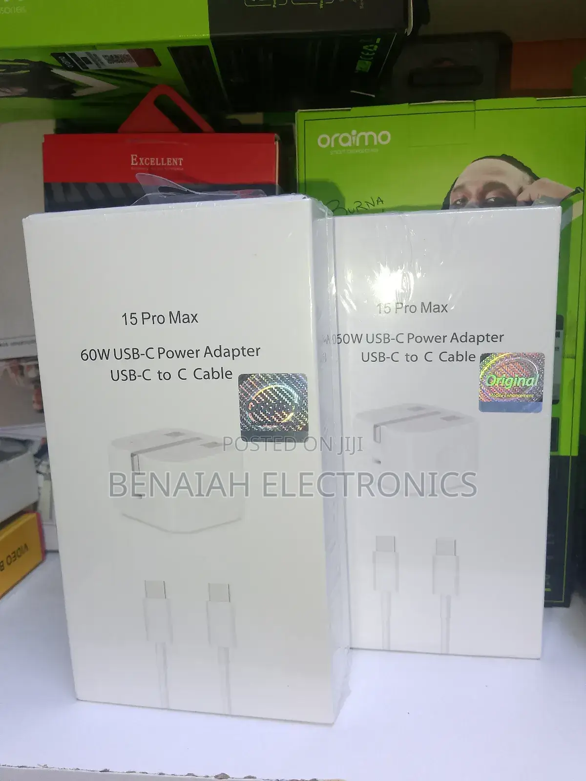 60 Watts iPhone Super Fast Charger and Fast Cable (Complete)