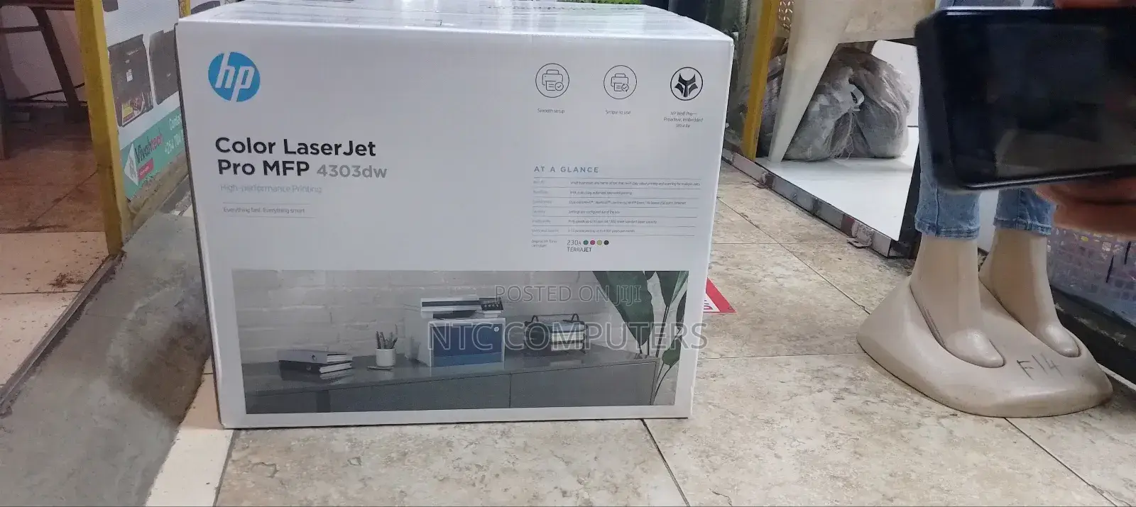Hp Color Laserjet Pro MFP M4303dw Printer Print