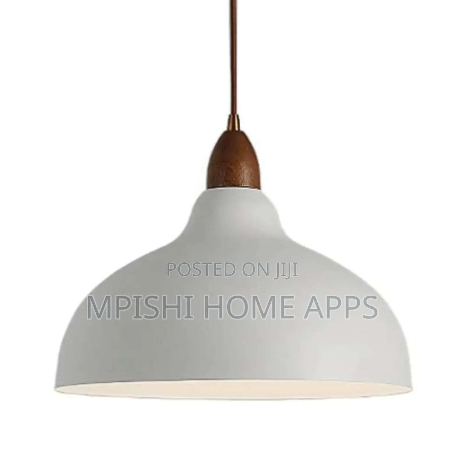 Minimalist Style Pendant Light - White