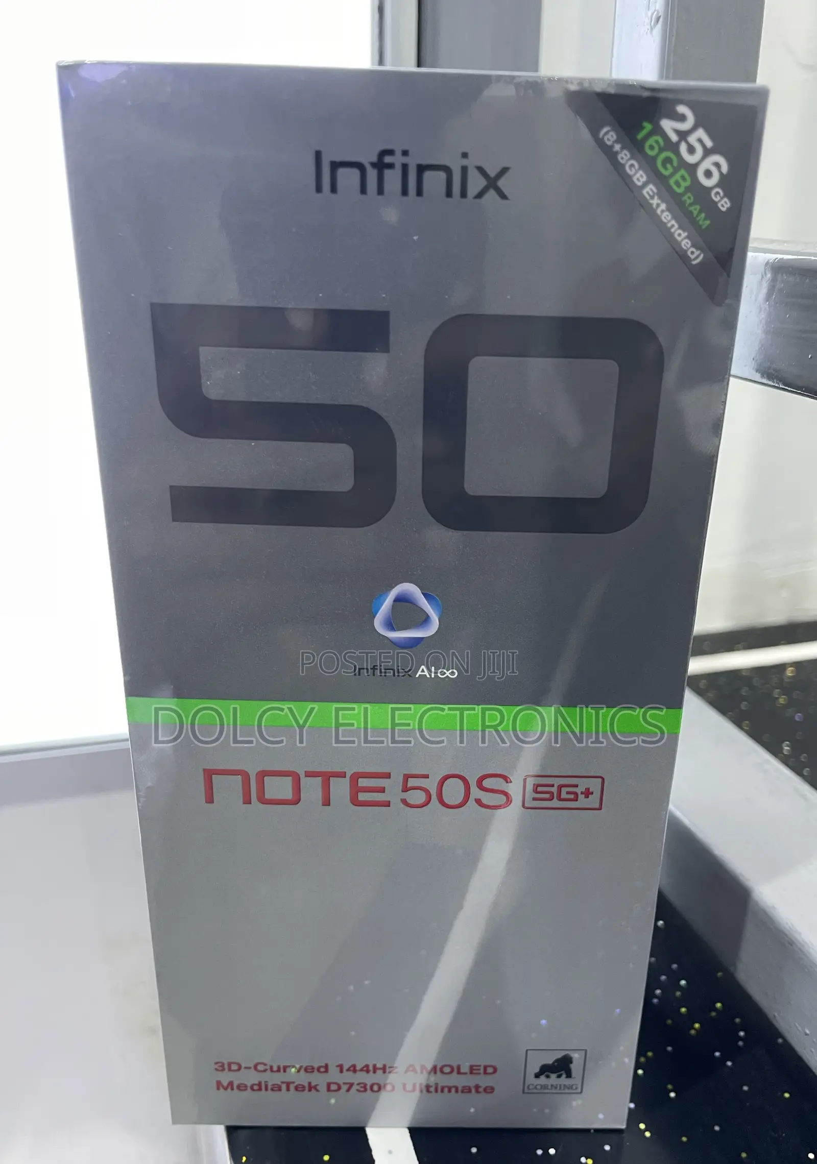 New Infinix Note 50s 256 GB Black