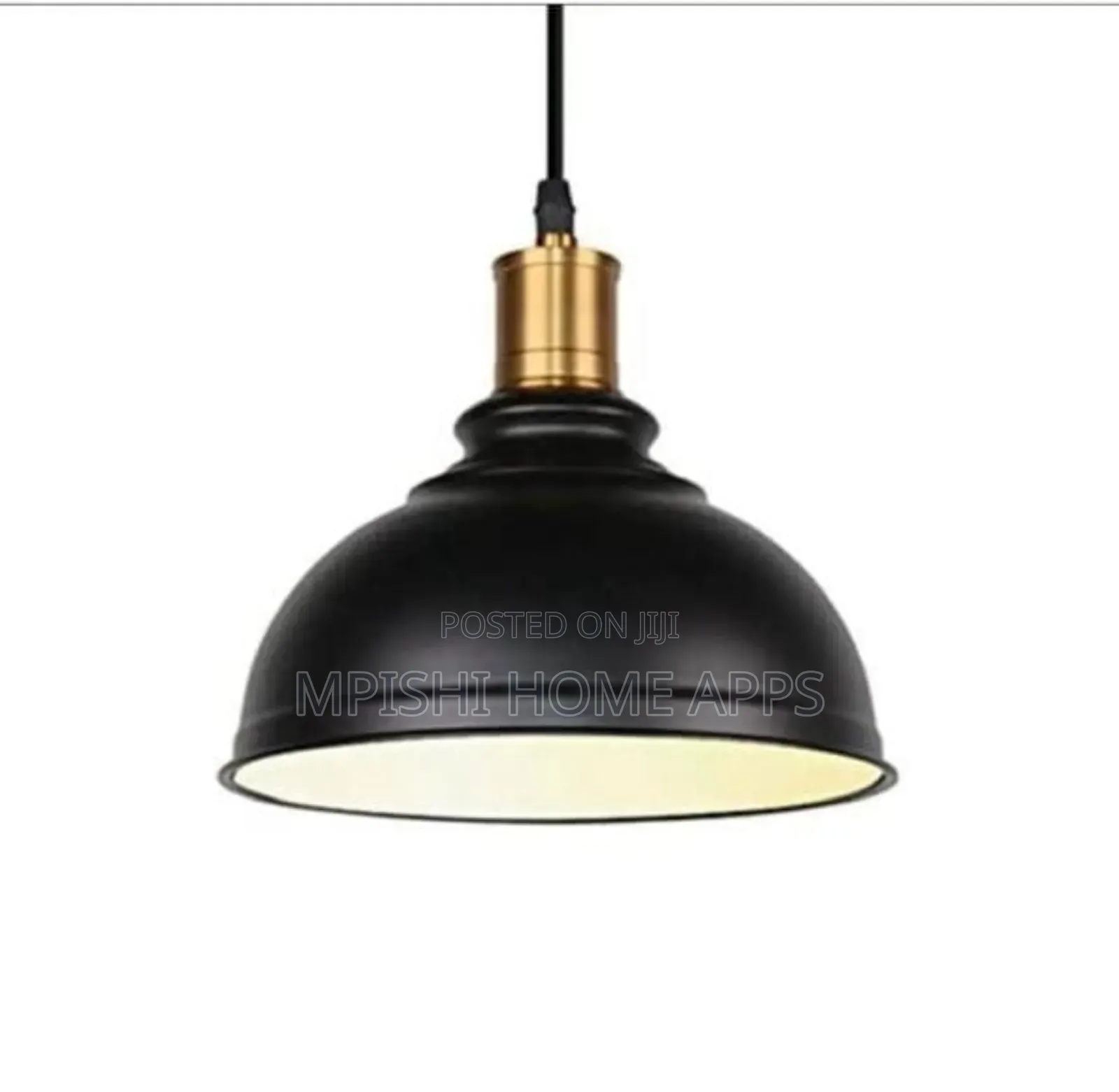 Black Pendant Light