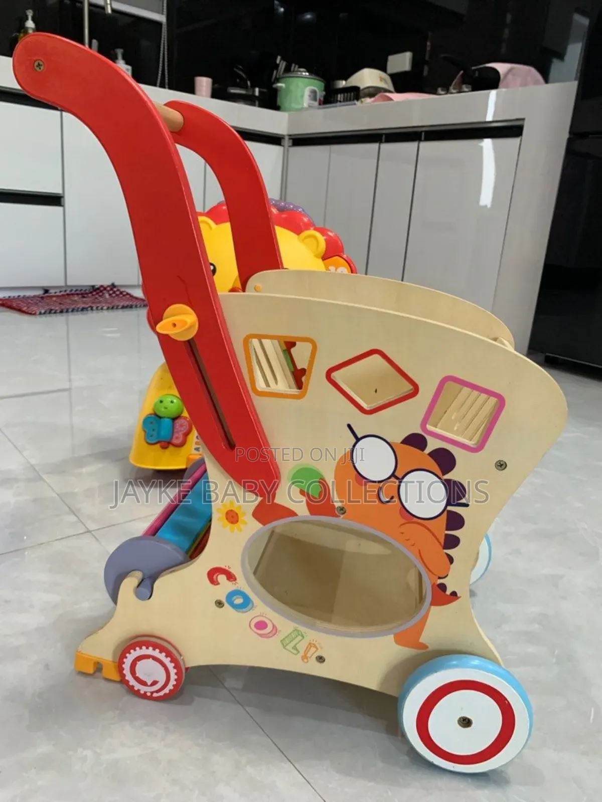 Multi-Functional Wooden Baby Walker – Learn to Walk