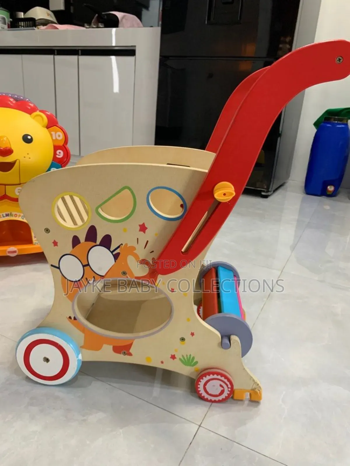 Multi-Functional Wooden Baby Walker – Learn to Walk