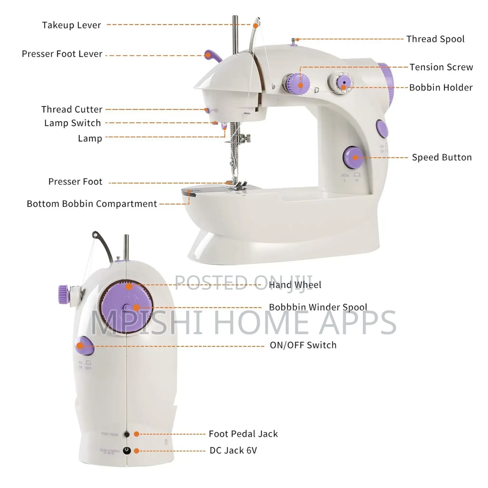 Mini Sewing Machine