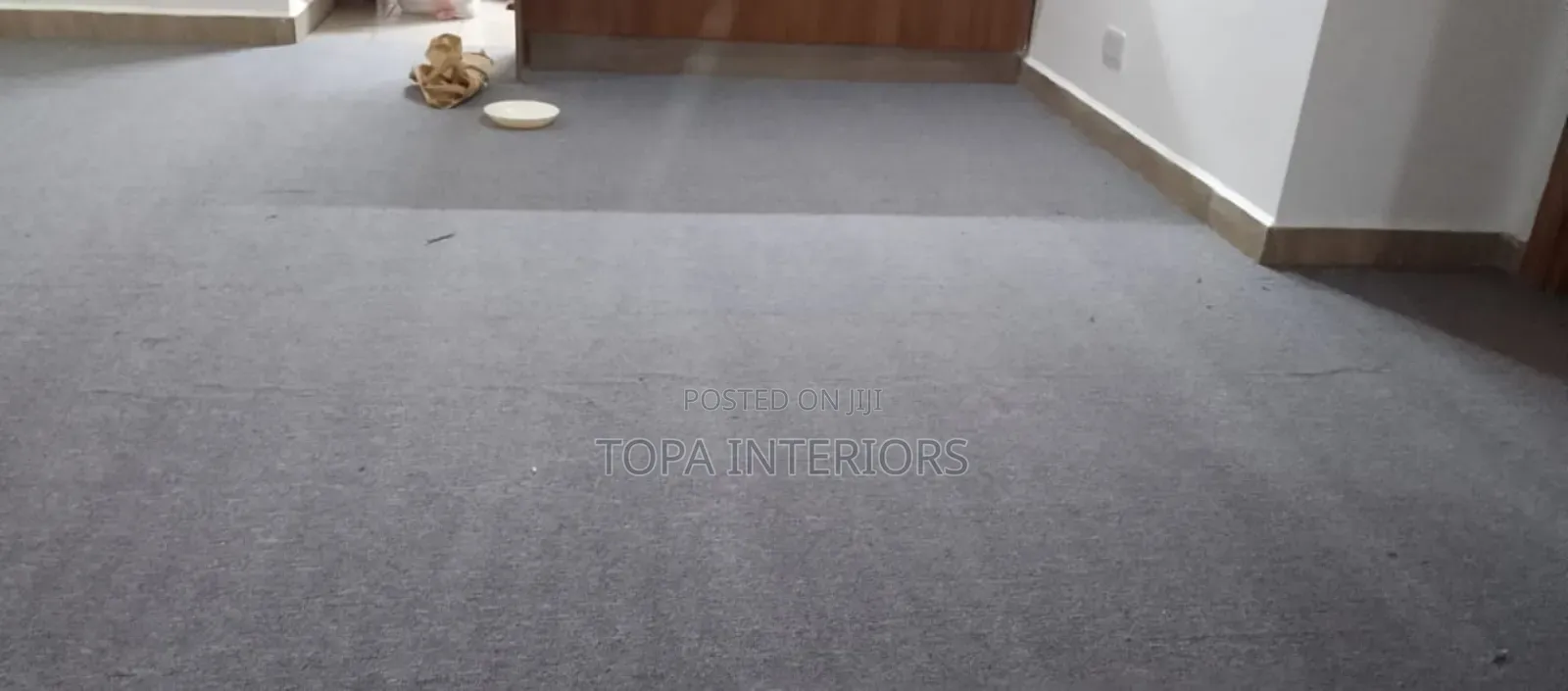 Light Grey Delta 4mm Thick Office Floor Insulation Carpets