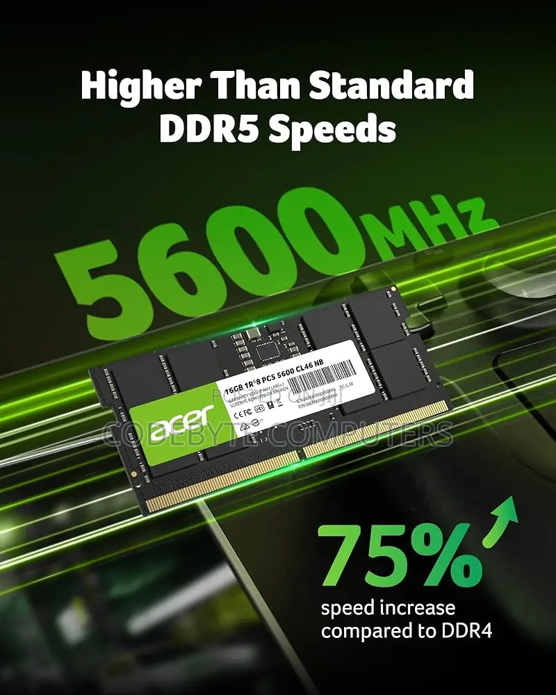 Acer Ddr5 32gb 5600 Laptop Ram