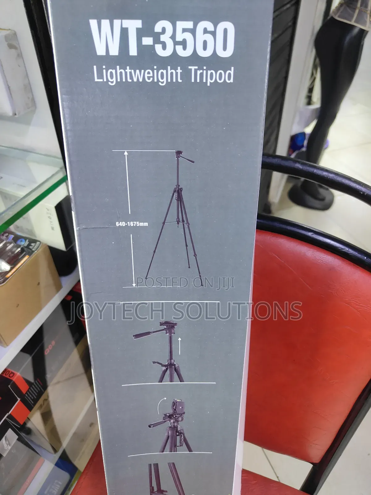 Wt - 3560 Lightweight Camera Tripod ( 1.675m )