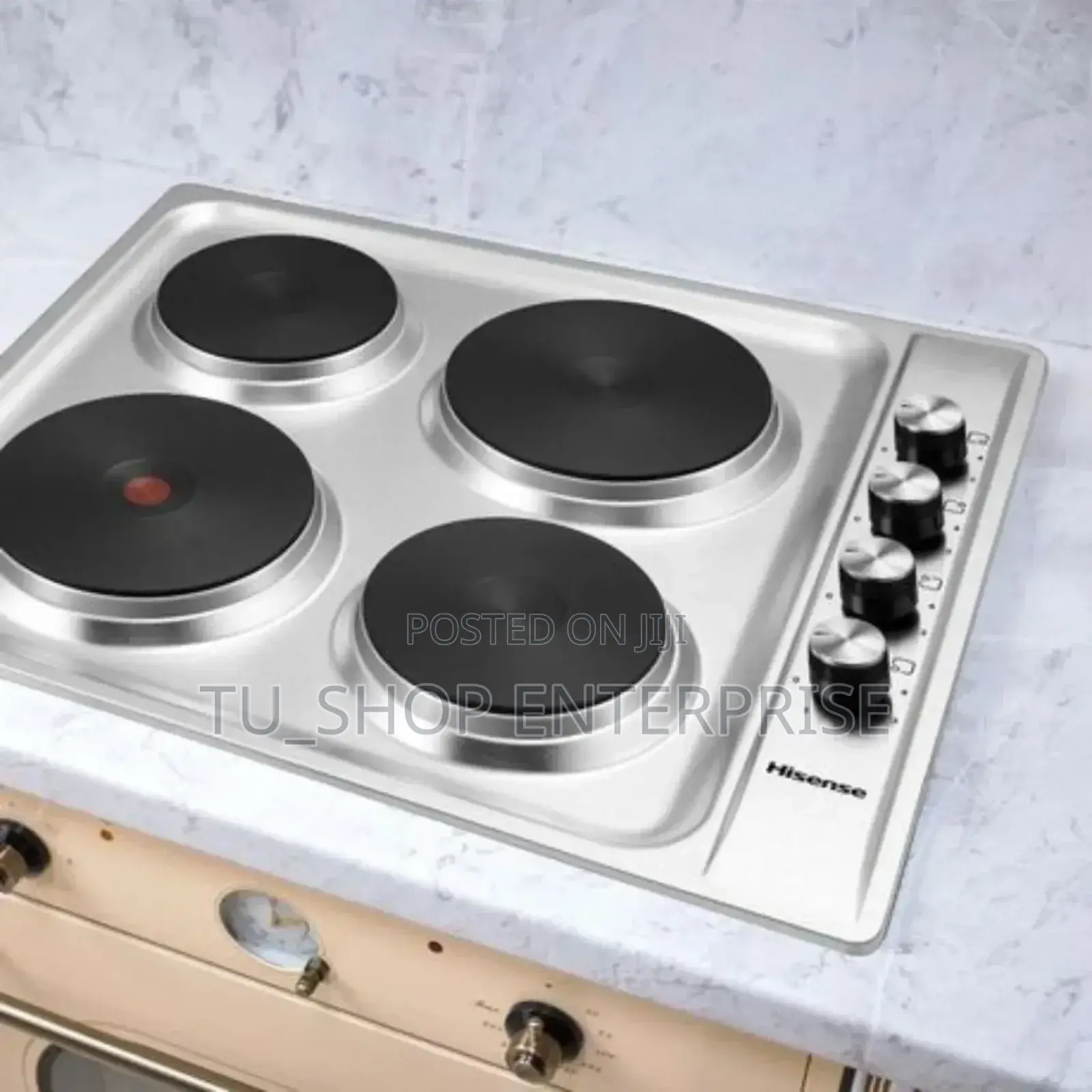 Hisense Built-in Stainless Steel Electric Hob