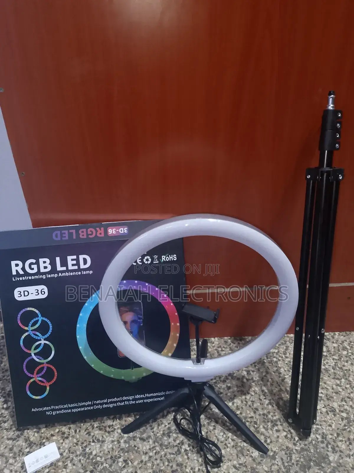 Quality RGB Ringlight Complete With Stand