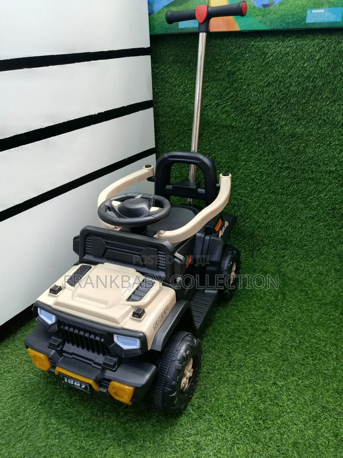 Handle Control Push Ride-on Car