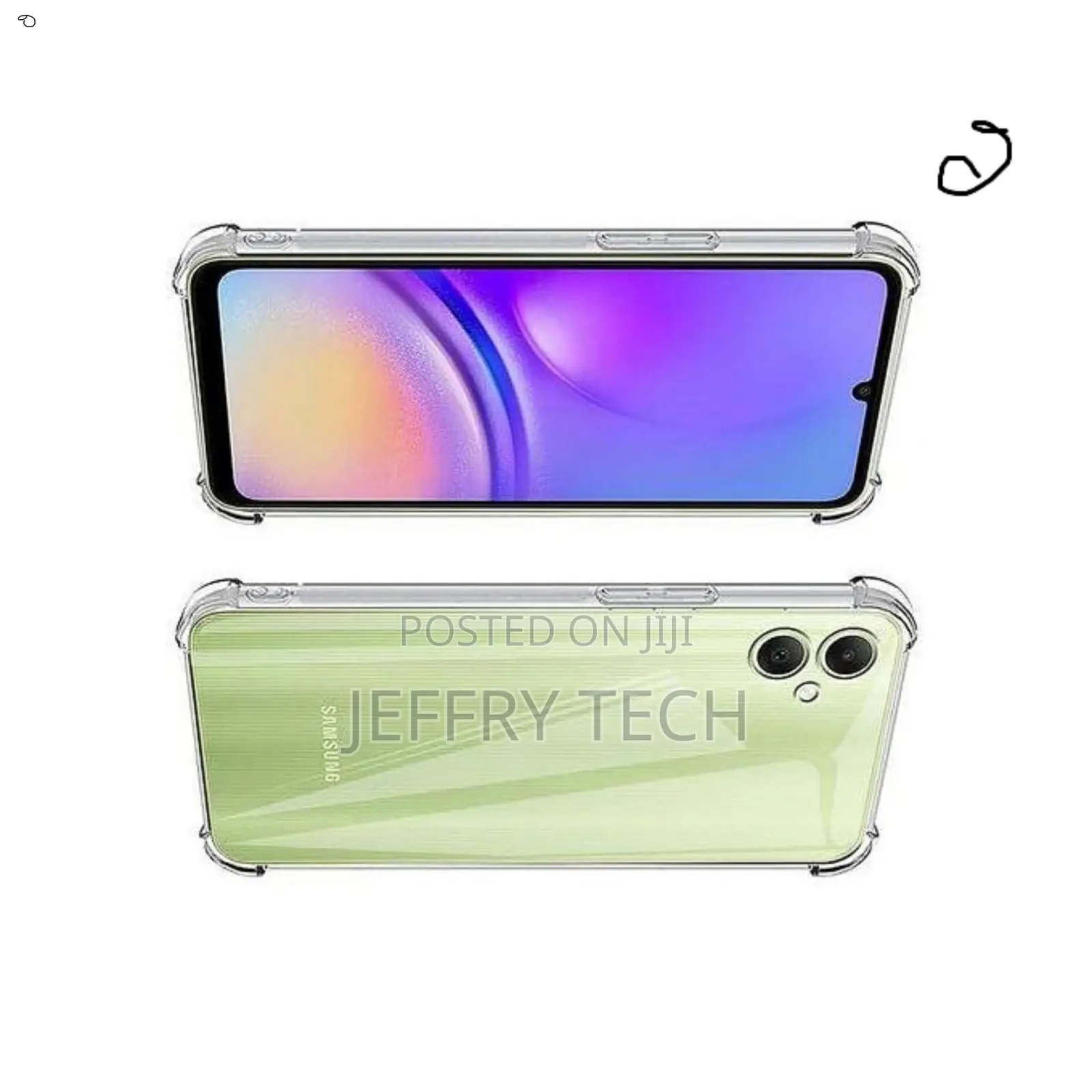 Truphola Clear Crystal Case for Samsung Galaxy A06
