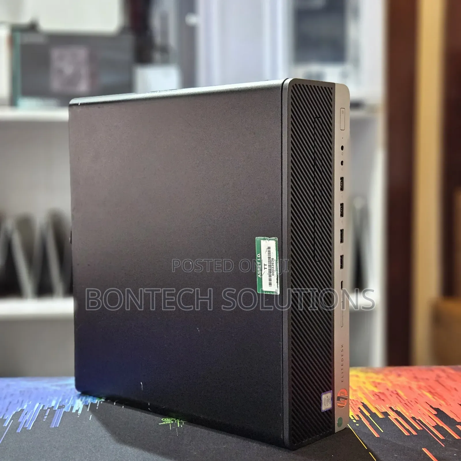 Desktop Computer HP EliteDesk 800 G4 8GB Intel Core I7 SSD 256GB