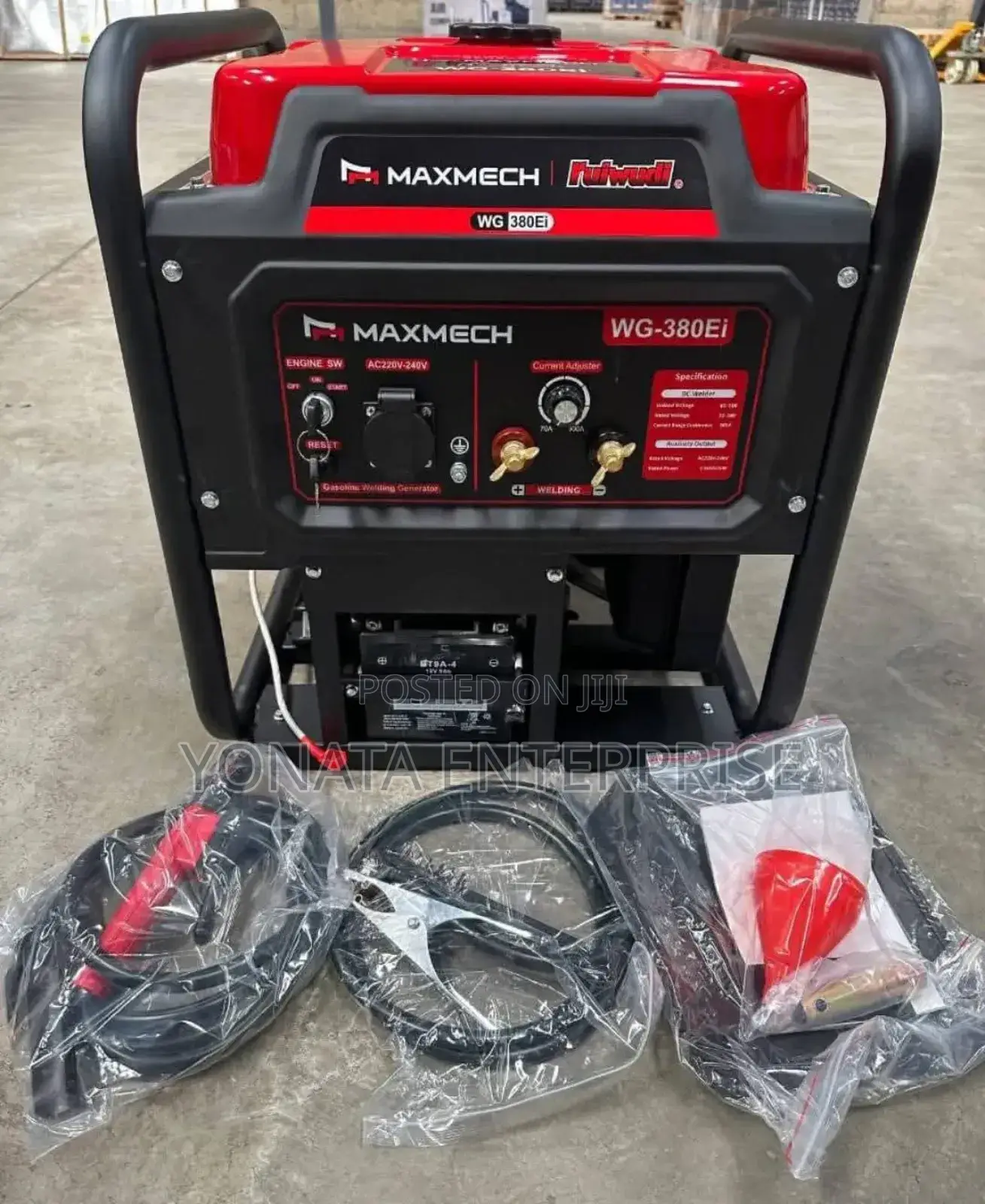 120amps Heavy Duty Petrol Welding Machine (Maxmech Italy)