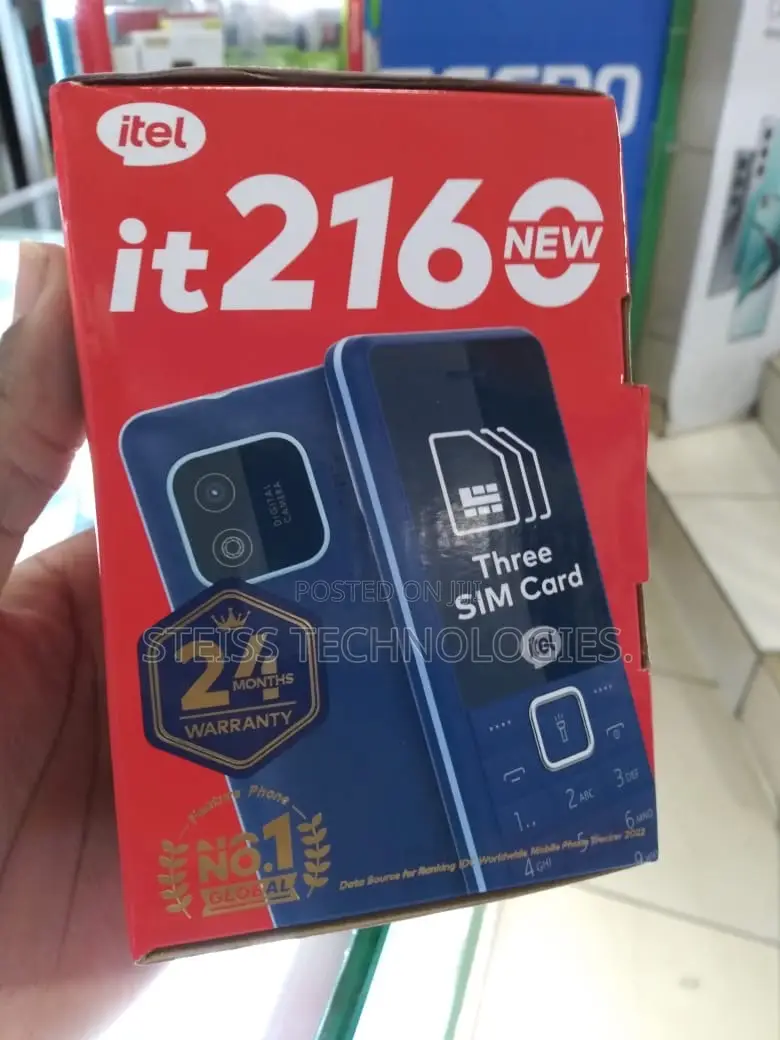 New Itel it2160 Black